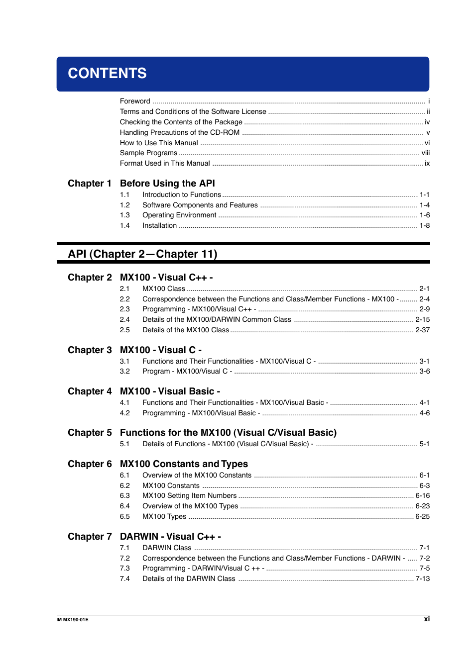 Yokogawa PC-Based MX100 User Manual | Page 12 / 1264
