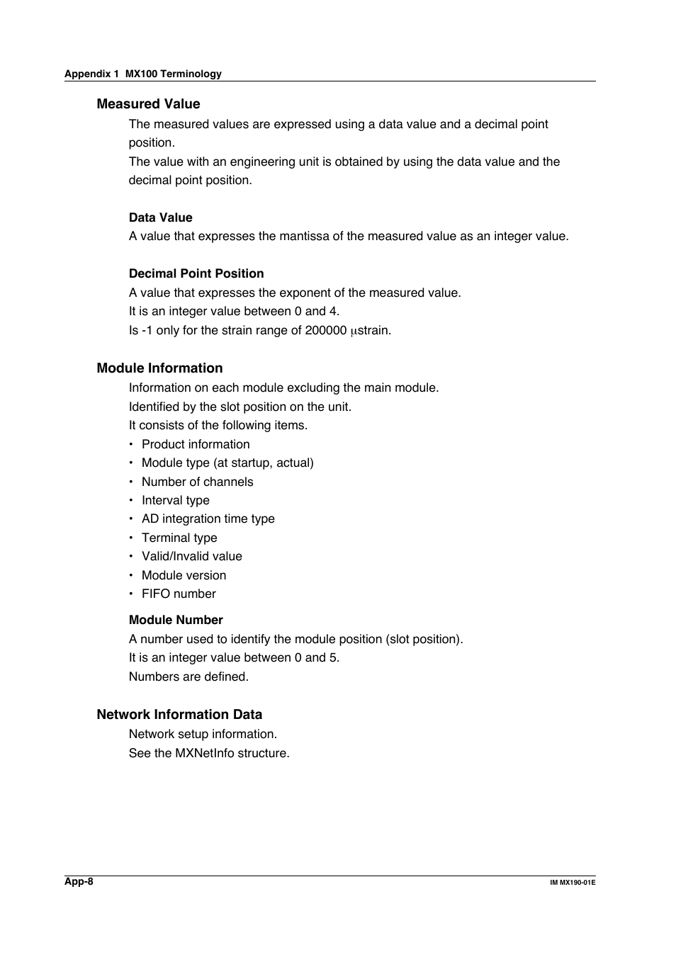 Yokogawa PC-Based MX100 User Manual | Page 1229 / 1264