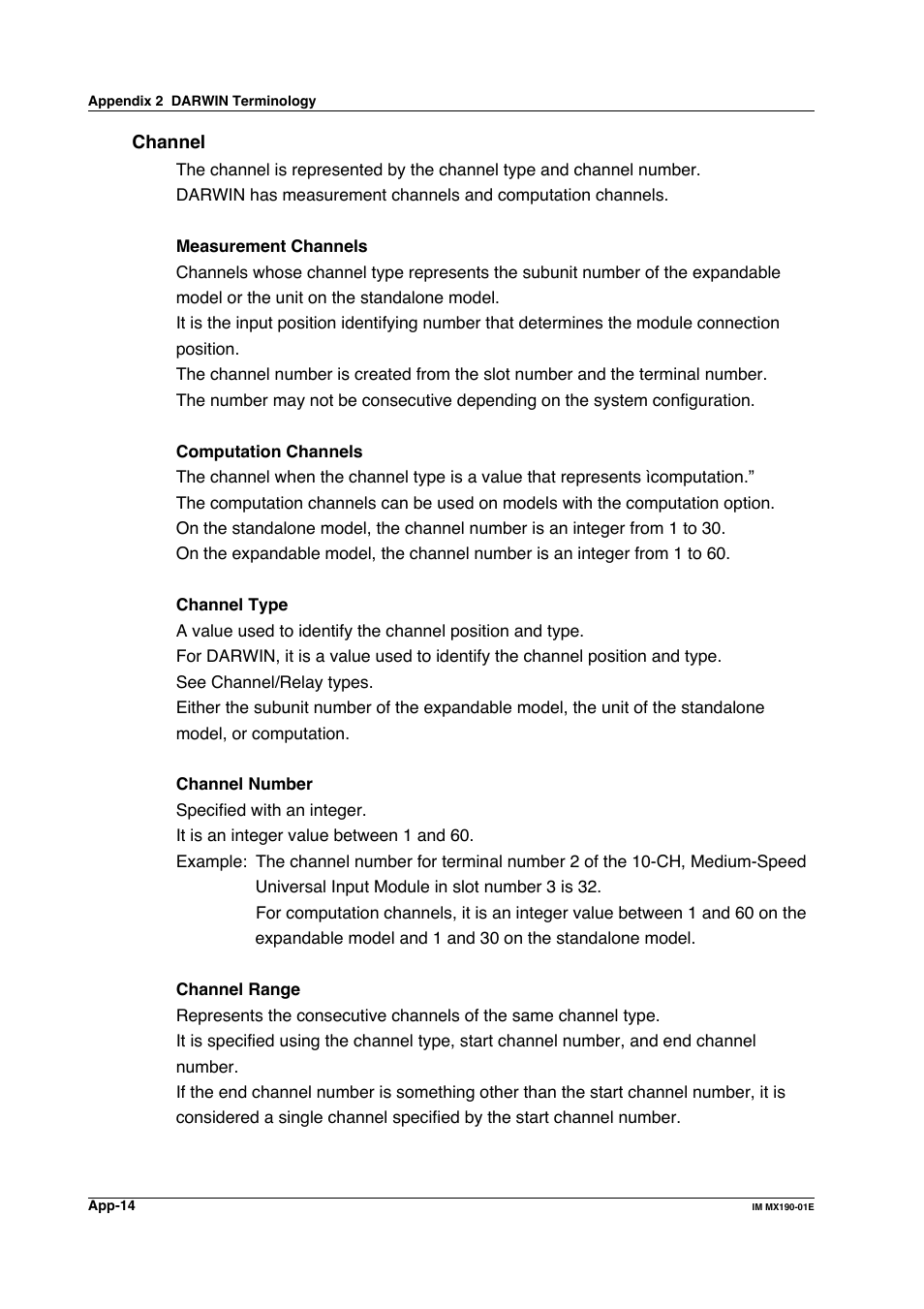 Yokogawa PC-Based MX100 User Manual | Page 1235 / 1264