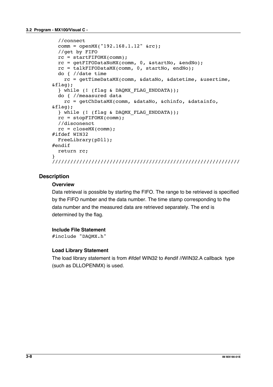 Yokogawa PC-Based MX100 User Manual | Page 243 / 1264