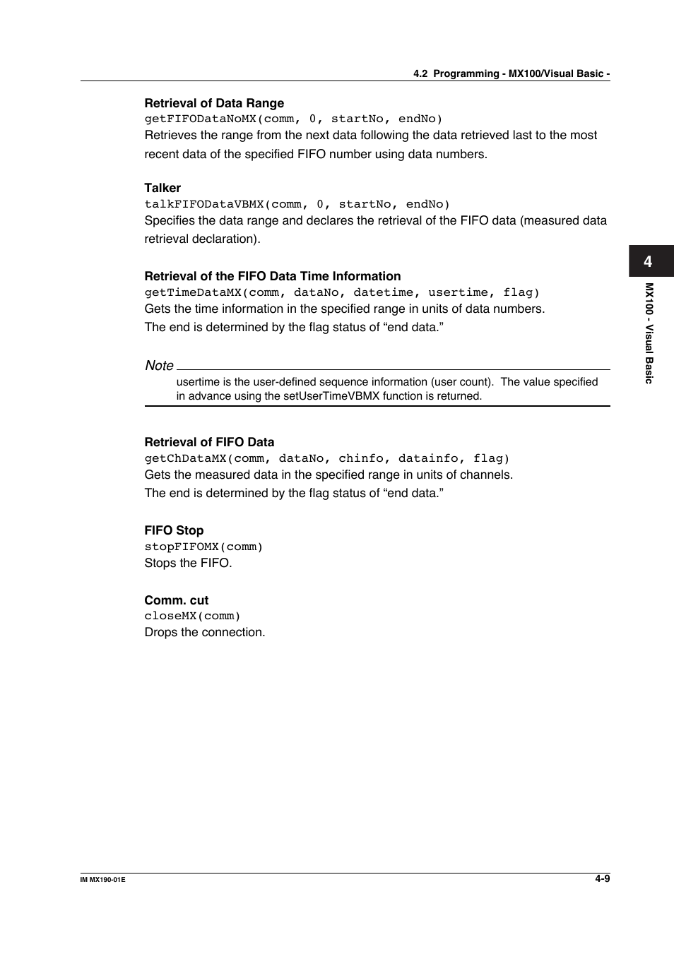 Yokogawa PC-Based MX100 User Manual | Page 256 / 1264