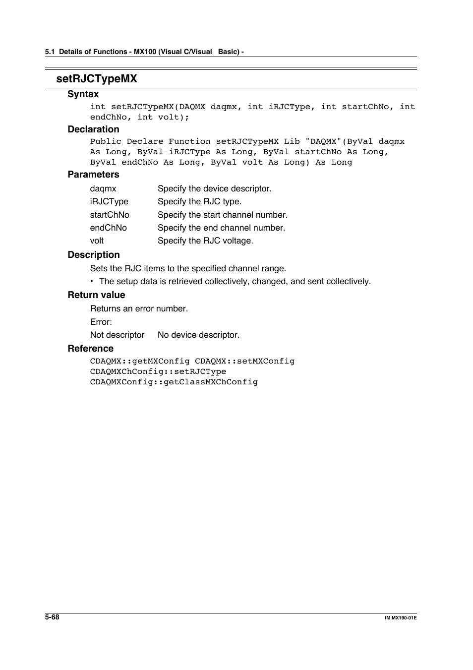 Setrjctypemx | Yokogawa PC-Based MX100 User Manual | Page 326 / 1264