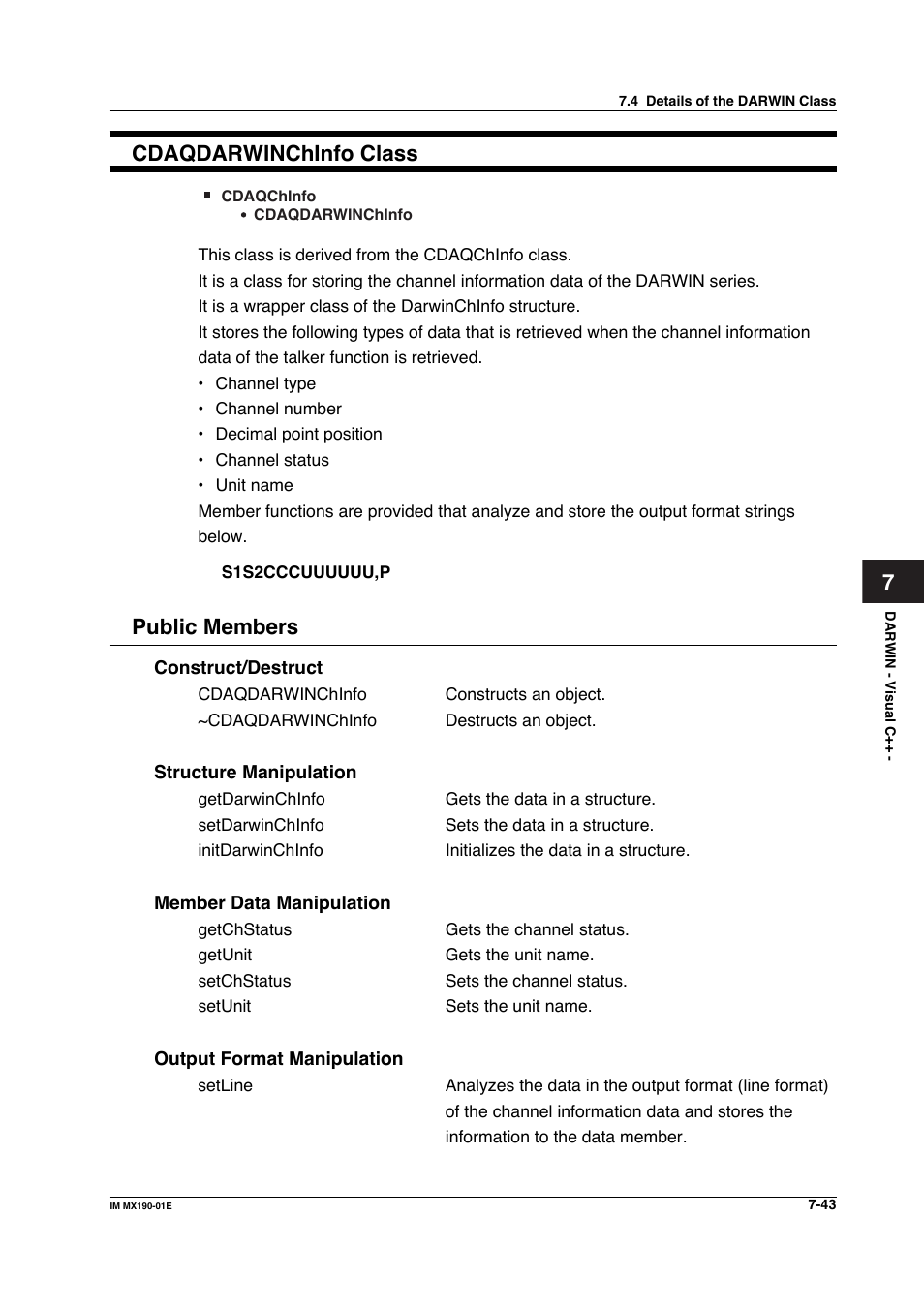 7cdaqdarwinchinfo class, Public members | Yokogawa PC-Based MX100 User Manual | Page 441 / 1264