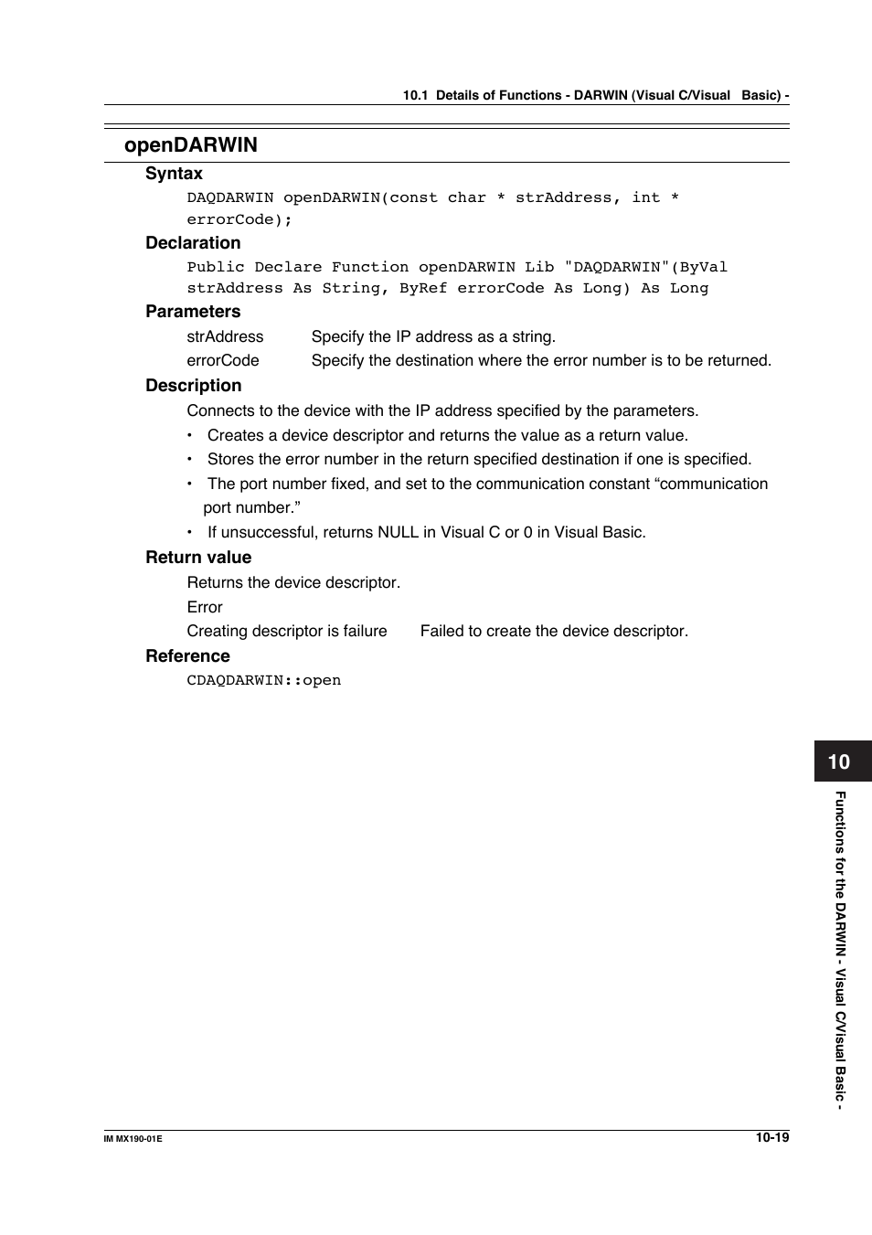 10 opendarwin | Yokogawa PC-Based MX100 User Manual | Page 517 / 1264