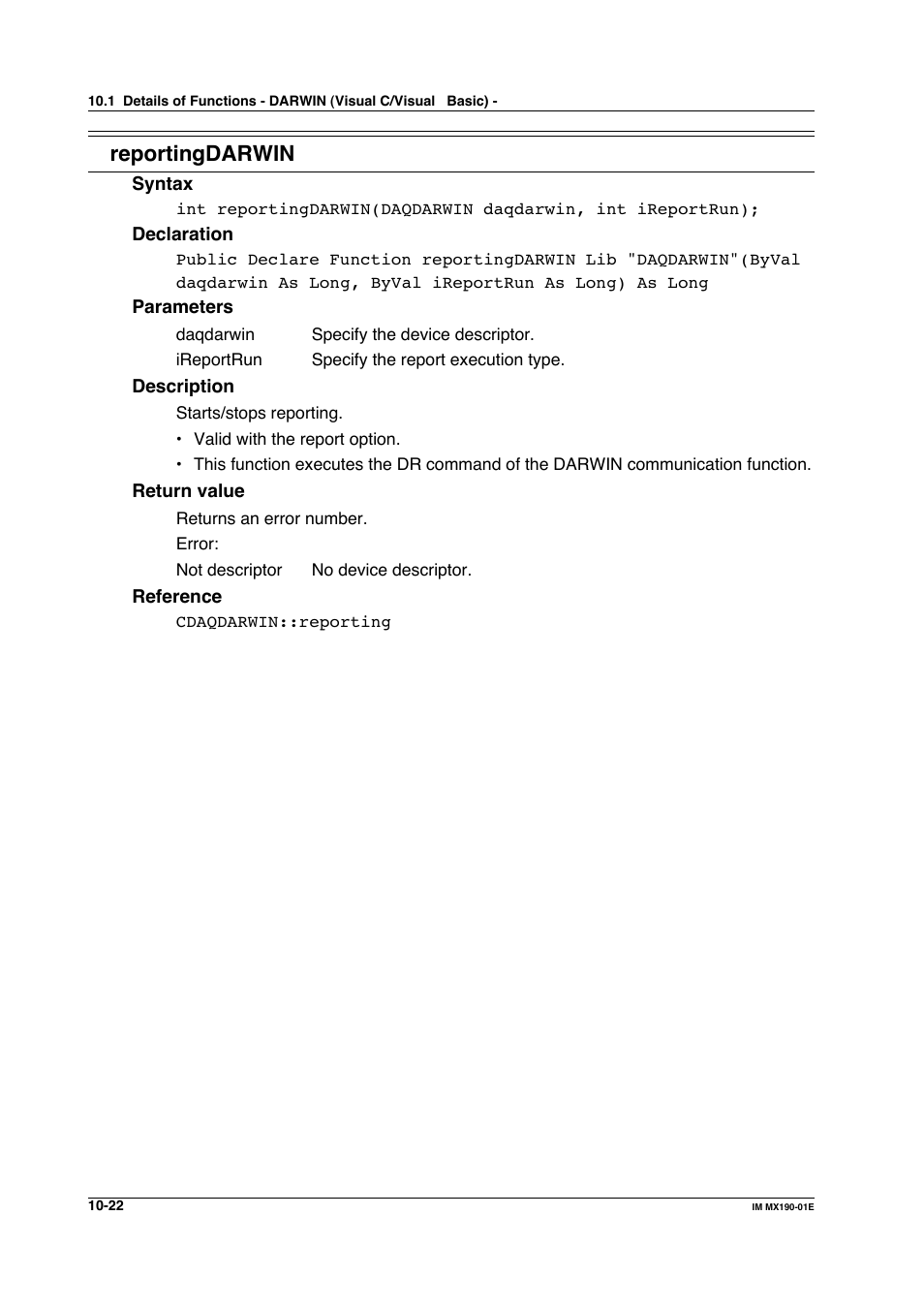 Reportingdarwin | Yokogawa PC-Based MX100 User Manual | Page 520 / 1264