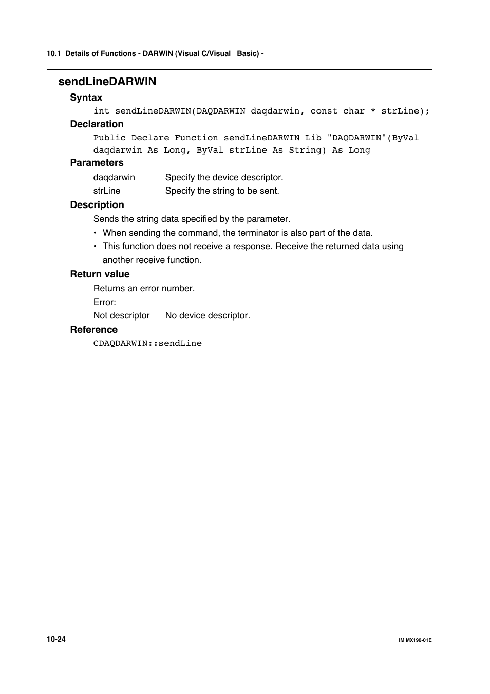 Sendlinedarwin | Yokogawa PC-Based MX100 User Manual | Page 522 / 1264