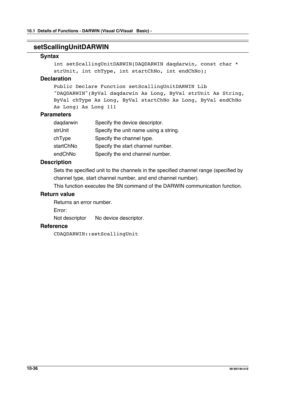 Setscallingunitdarwin | Yokogawa PC-Based MX100 User Manual | Page 534 / 1264