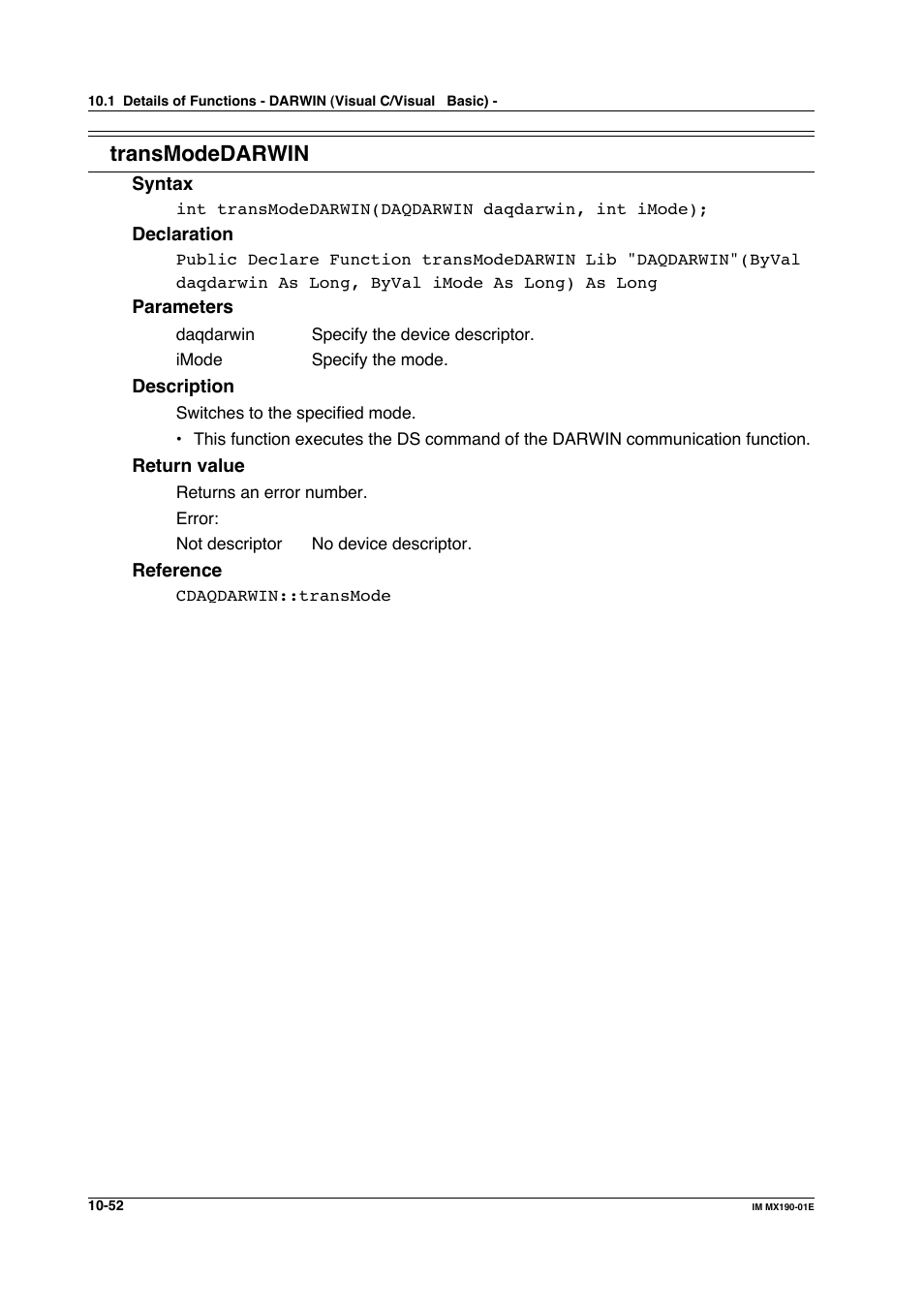 Transmodedarwin | Yokogawa PC-Based MX100 User Manual | Page 550 / 1264