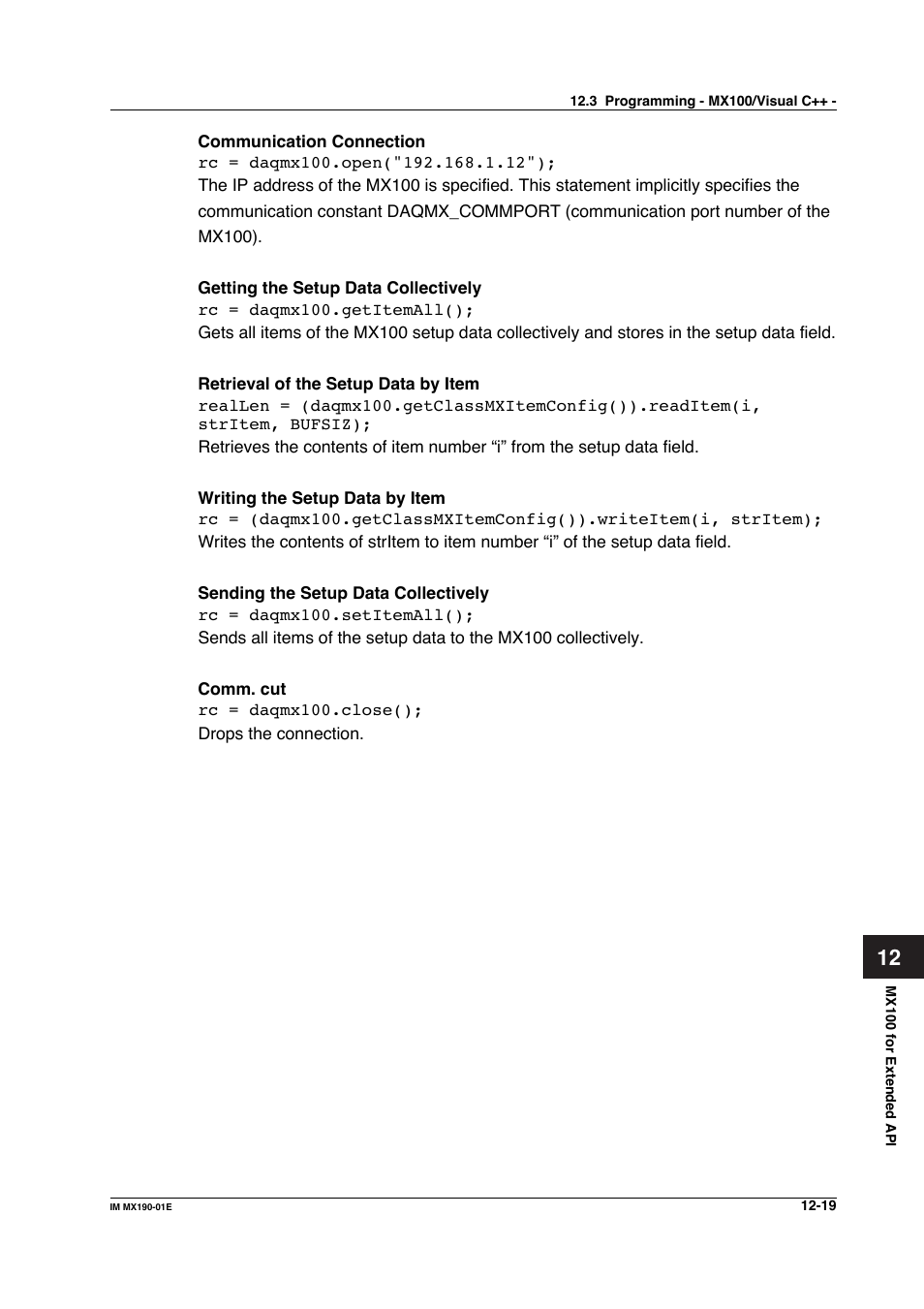 Yokogawa PC-Based MX100 User Manual | Page 583 / 1264