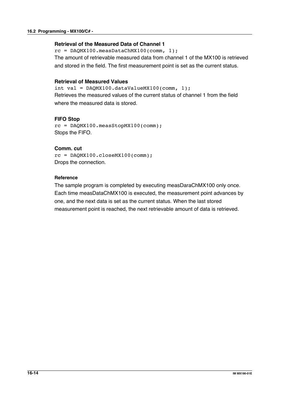 Yokogawa PC-Based MX100 User Manual | Page 732 / 1264