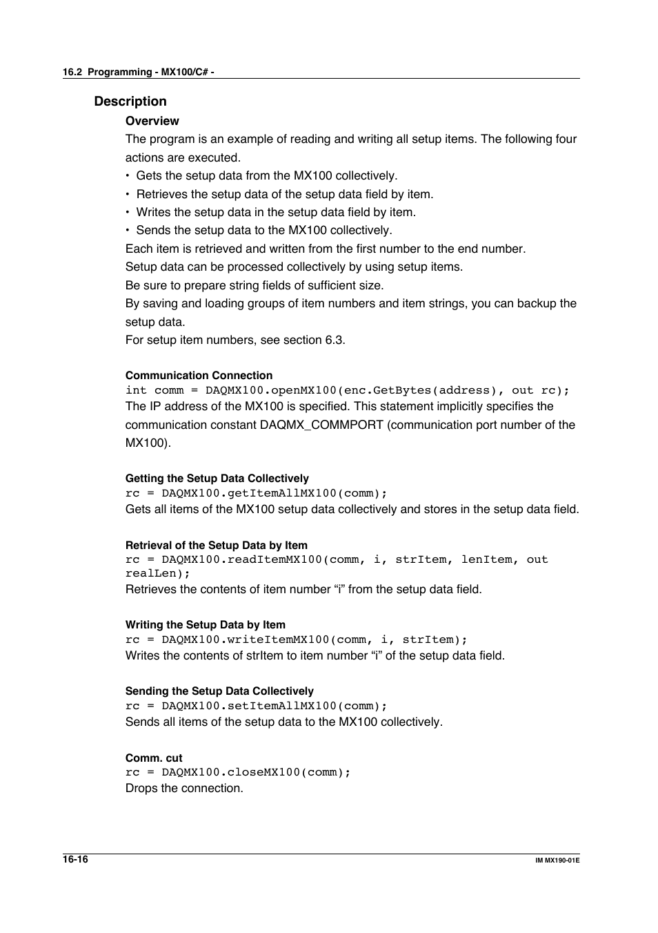 Yokogawa PC-Based MX100 User Manual | Page 734 / 1264