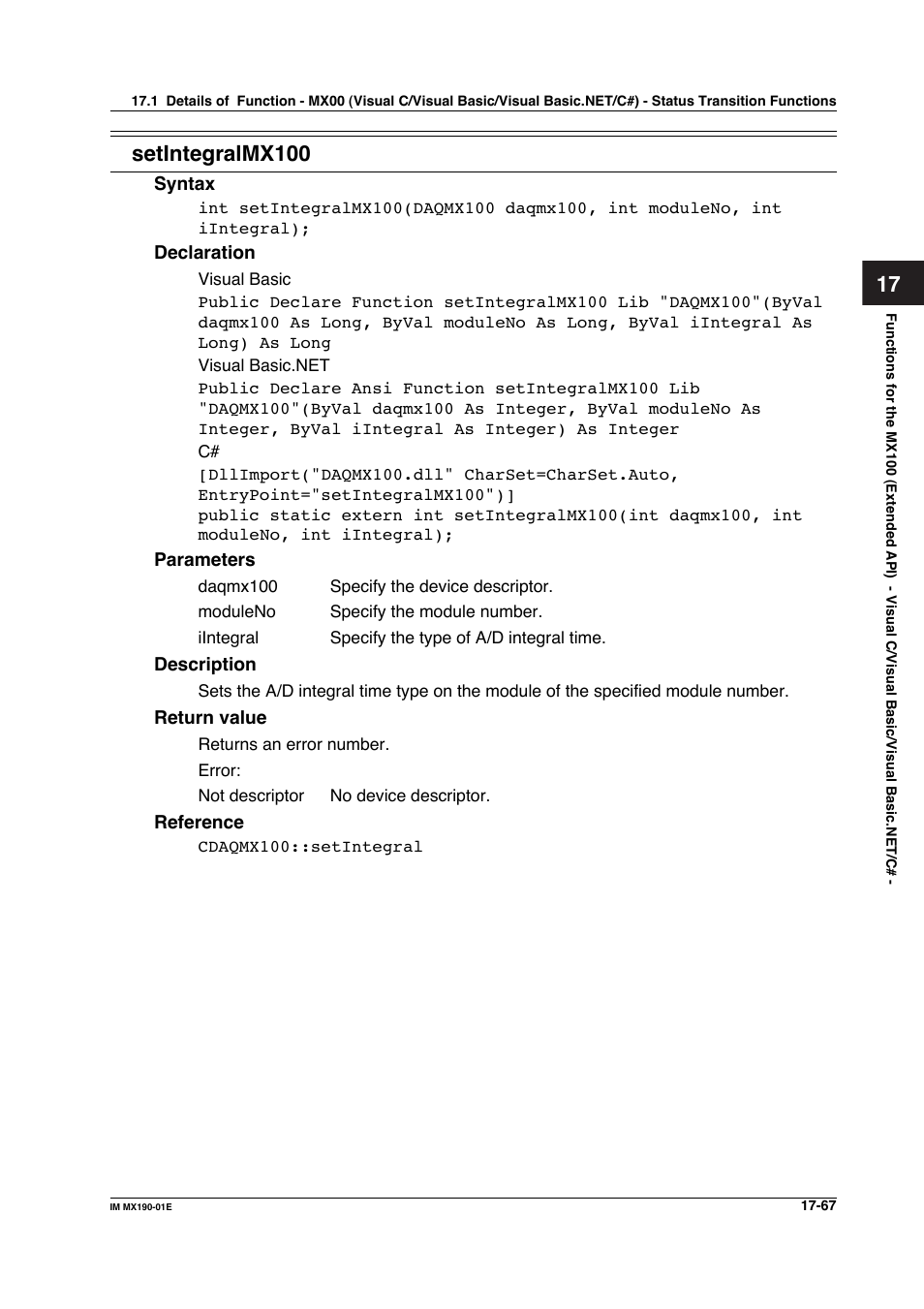 Setintegralmx100 | Yokogawa PC-Based MX100 User Manual | Page 801 / 1264