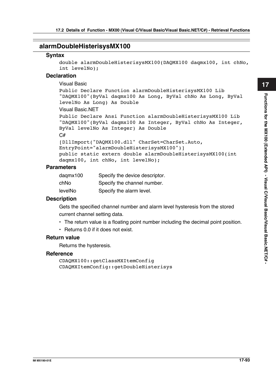 Yokogawa PC-Based MX100 User Manual | Page 827 / 1264