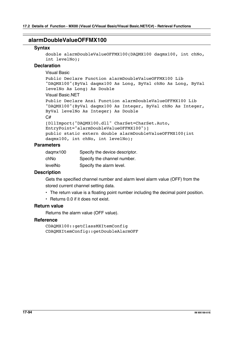 Alarmdoublevalueoffmx100 | Yokogawa PC-Based MX100 User Manual | Page 828 / 1264