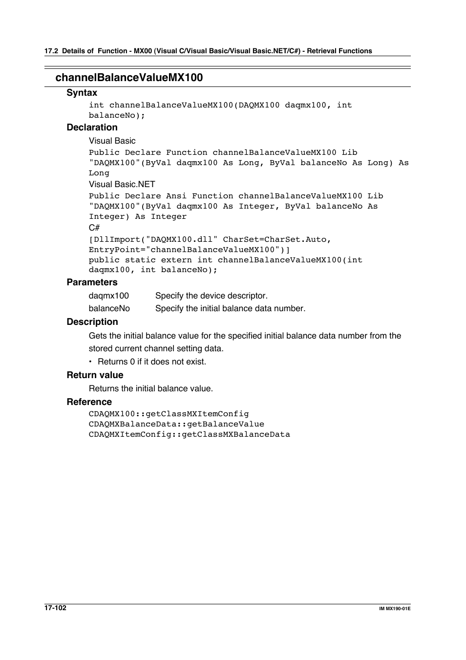 Channelbalancevaluemx100 | Yokogawa PC-Based MX100 User Manual | Page 836 / 1264