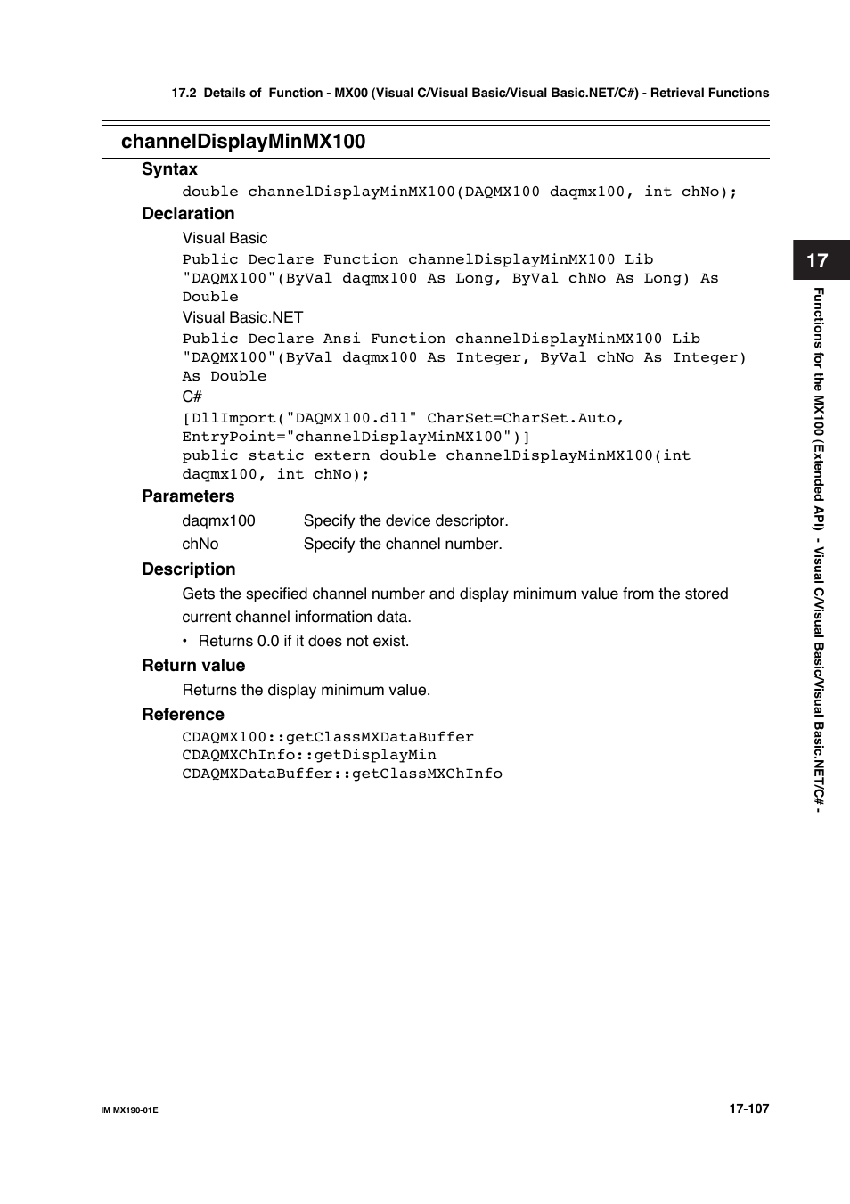 Yokogawa PC-Based MX100 User Manual | Page 841 / 1264