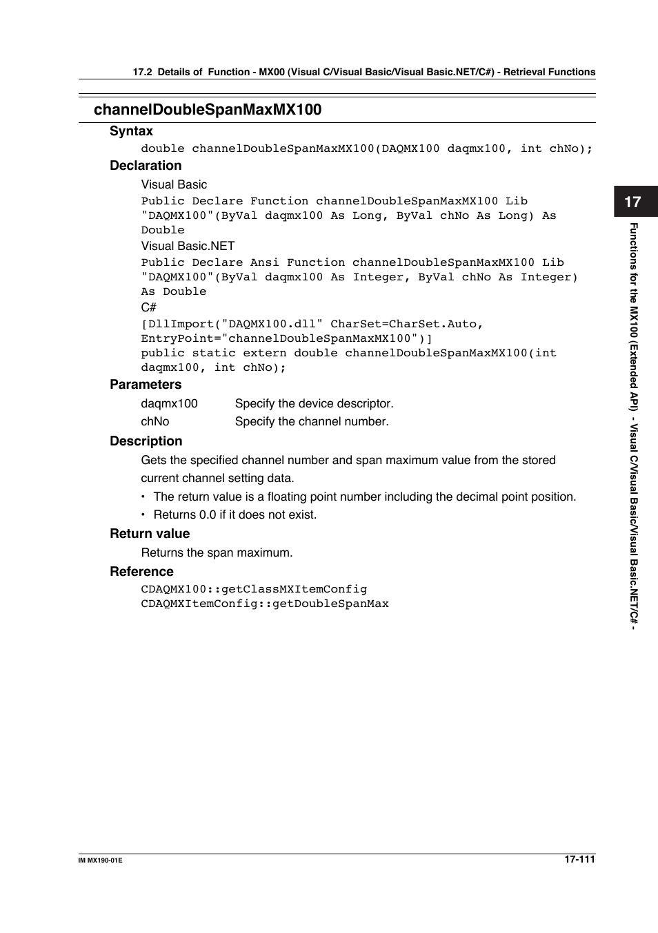 Yokogawa PC-Based MX100 User Manual | Page 845 / 1264