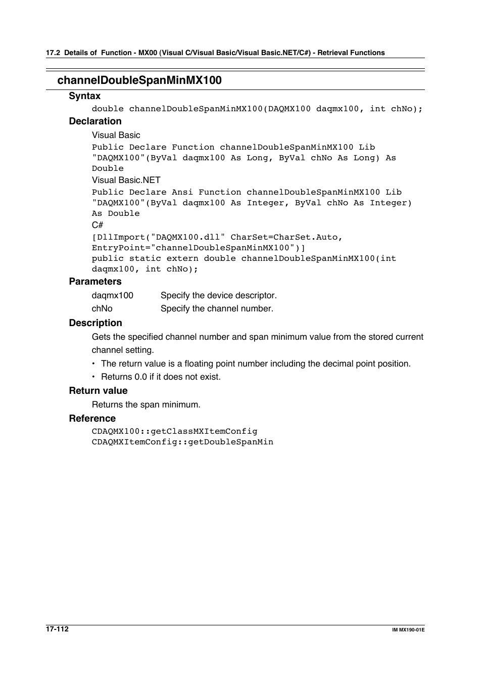 Channeldoublespanminmx100 | Yokogawa PC-Based MX100 User Manual | Page 846 / 1264