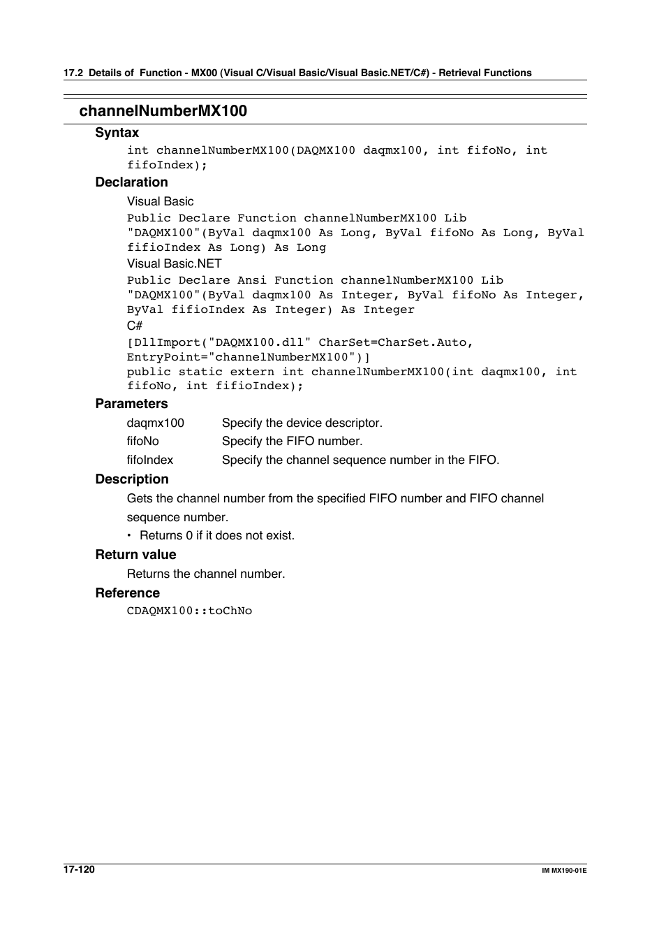 Channelnumbermx100 | Yokogawa PC-Based MX100 User Manual | Page 854 / 1264