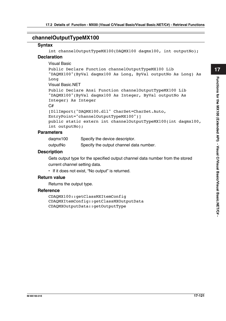 Yokogawa PC-Based MX100 User Manual | Page 855 / 1264