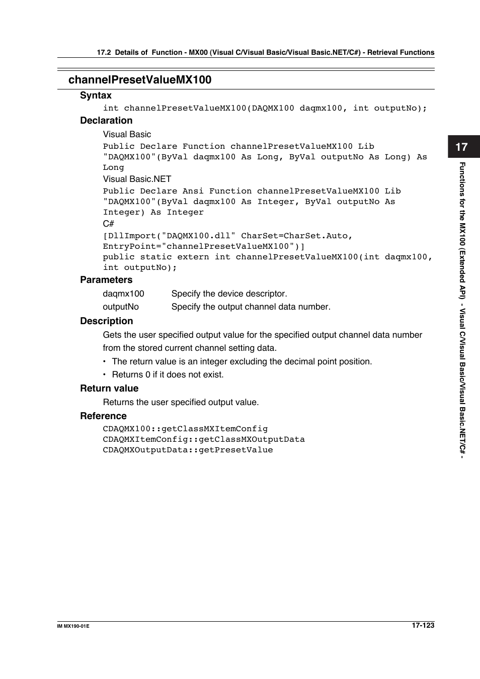 Yokogawa PC-Based MX100 User Manual | Page 857 / 1264