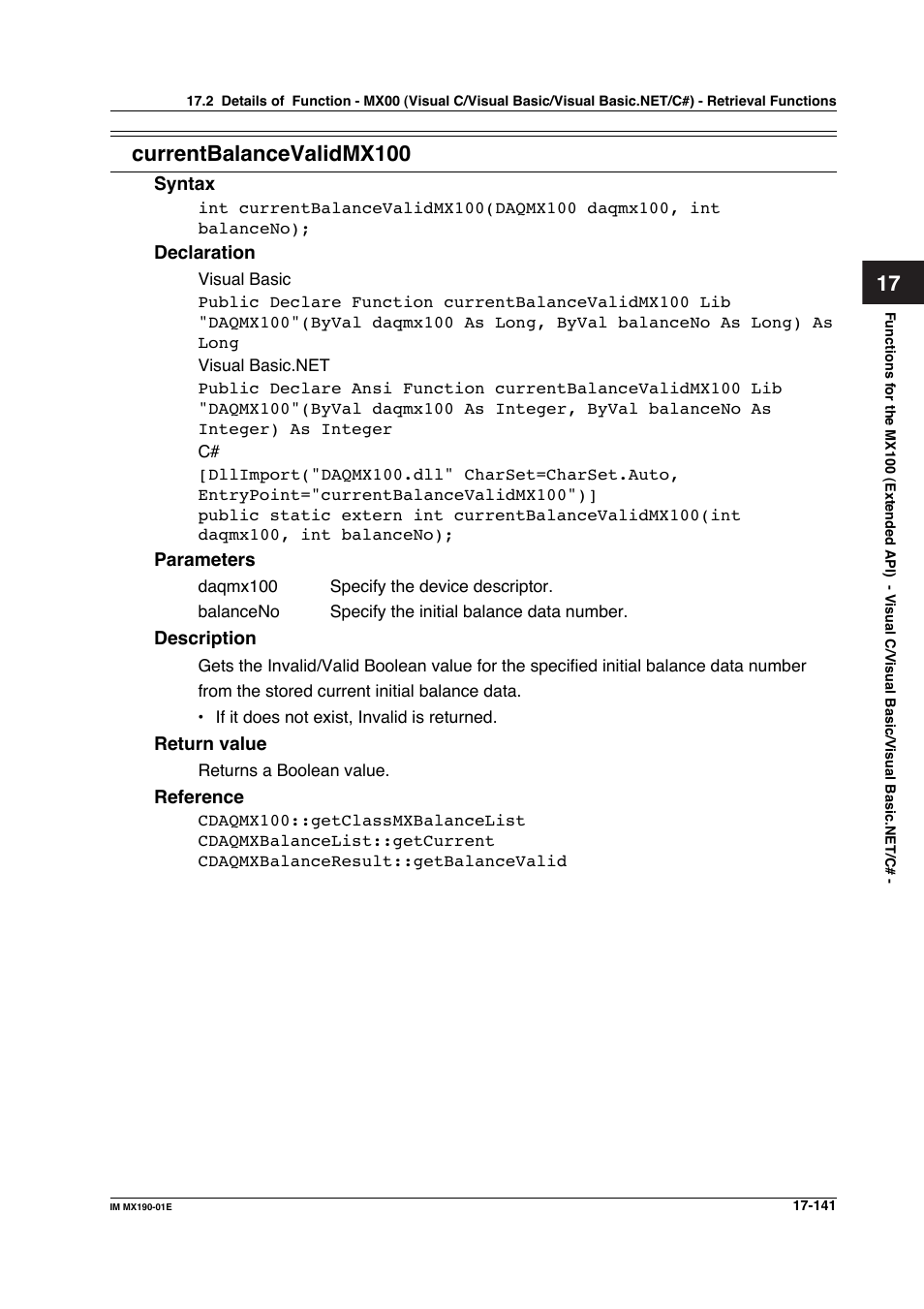 Yokogawa PC-Based MX100 User Manual | Page 875 / 1264