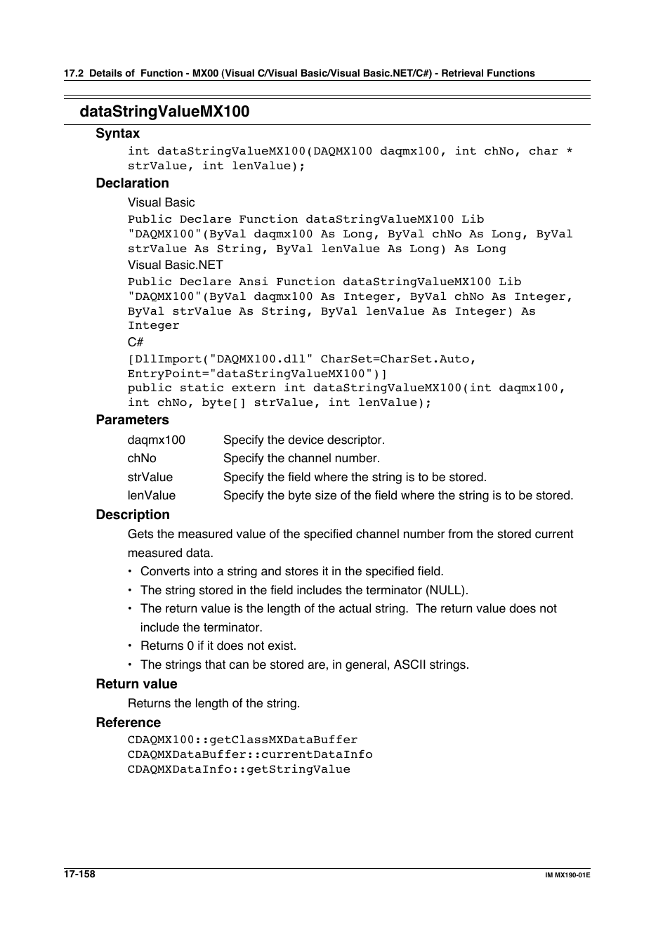 Datastringvaluemx100 | Yokogawa PC-Based MX100 User Manual | Page 892 / 1264