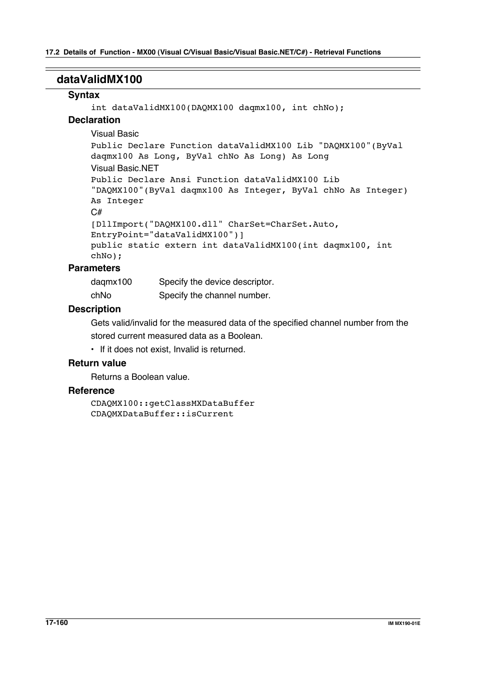 Datavalidmx100 | Yokogawa PC-Based MX100 User Manual | Page 894 / 1264