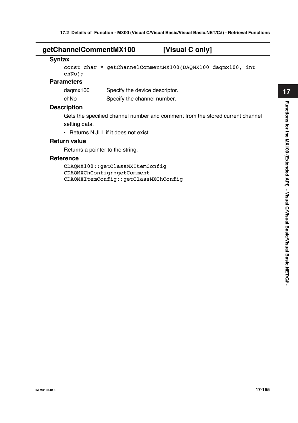 Yokogawa PC-Based MX100 User Manual | Page 899 / 1264