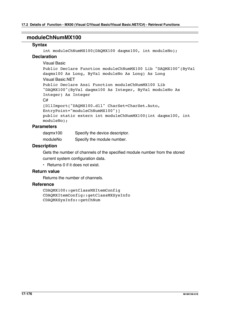 Modulechnummx100 | Yokogawa PC-Based MX100 User Manual | Page 910 / 1264