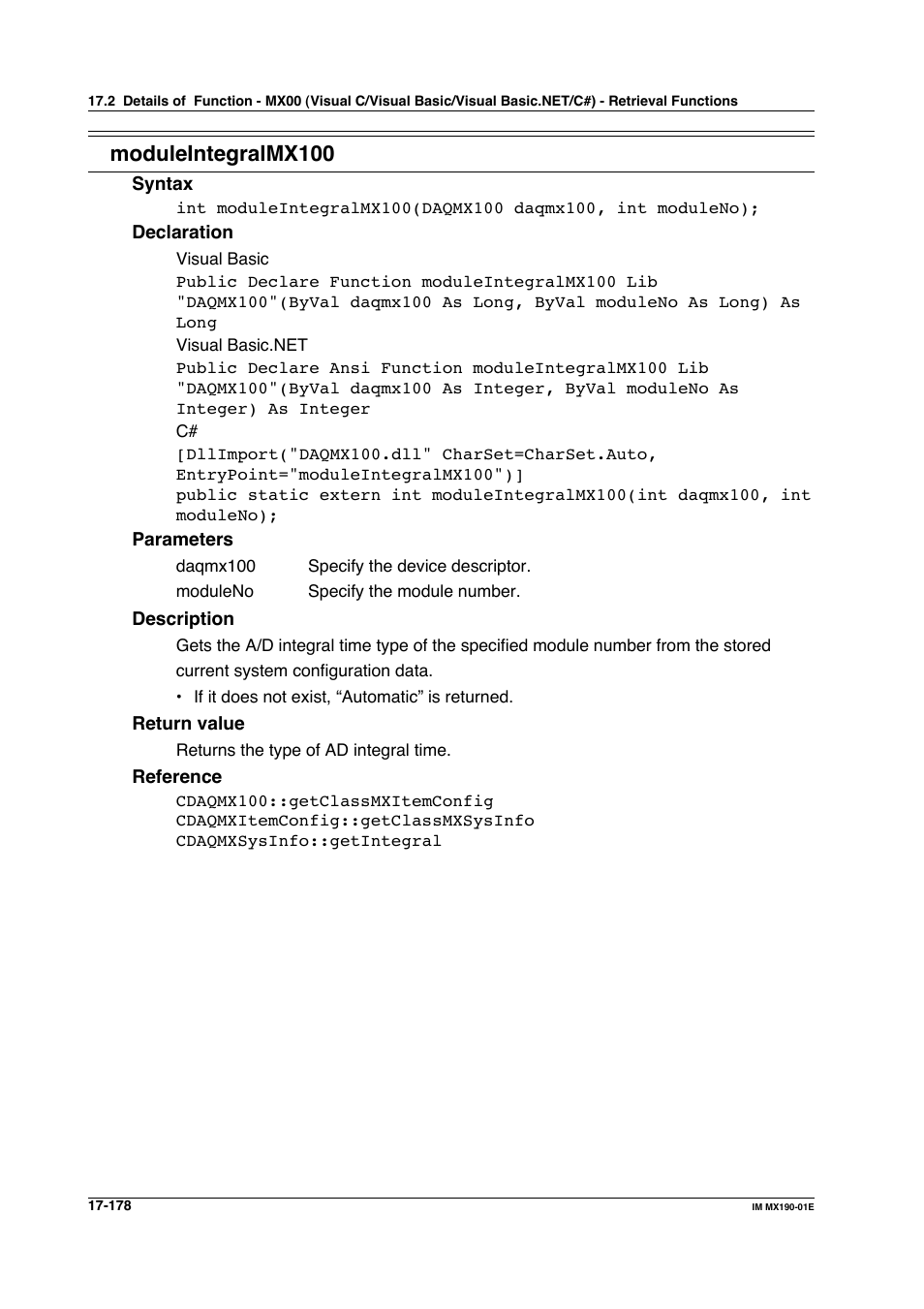 Moduleintegralmx100 | Yokogawa PC-Based MX100 User Manual | Page 912 / 1264