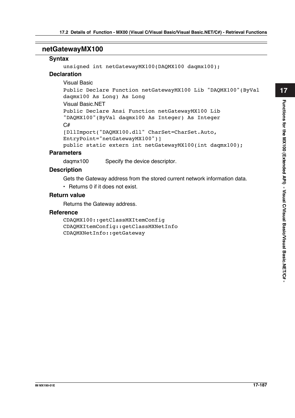 Yokogawa PC-Based MX100 User Manual | Page 921 / 1264