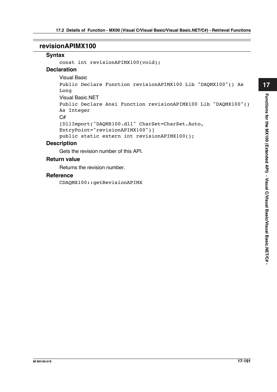 Yokogawa PC-Based MX100 User Manual | Page 925 / 1264