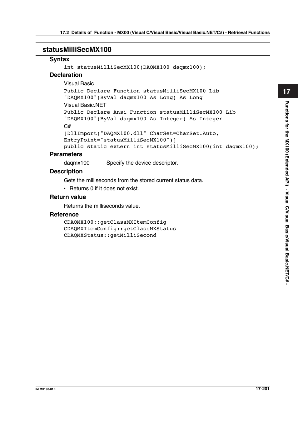 Yokogawa PC-Based MX100 User Manual | Page 935 / 1264