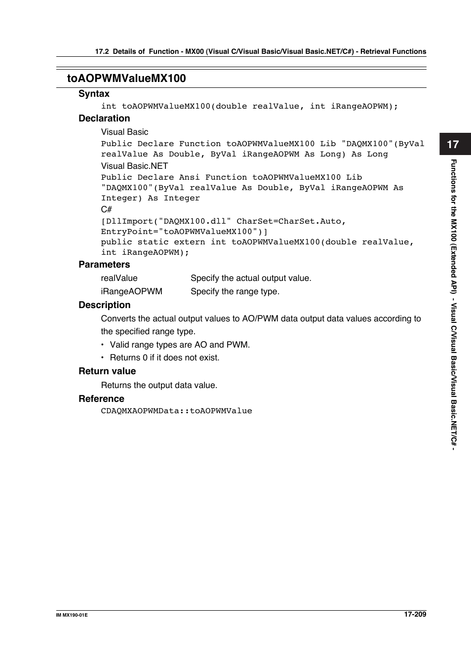 Yokogawa PC-Based MX100 User Manual | Page 943 / 1264
