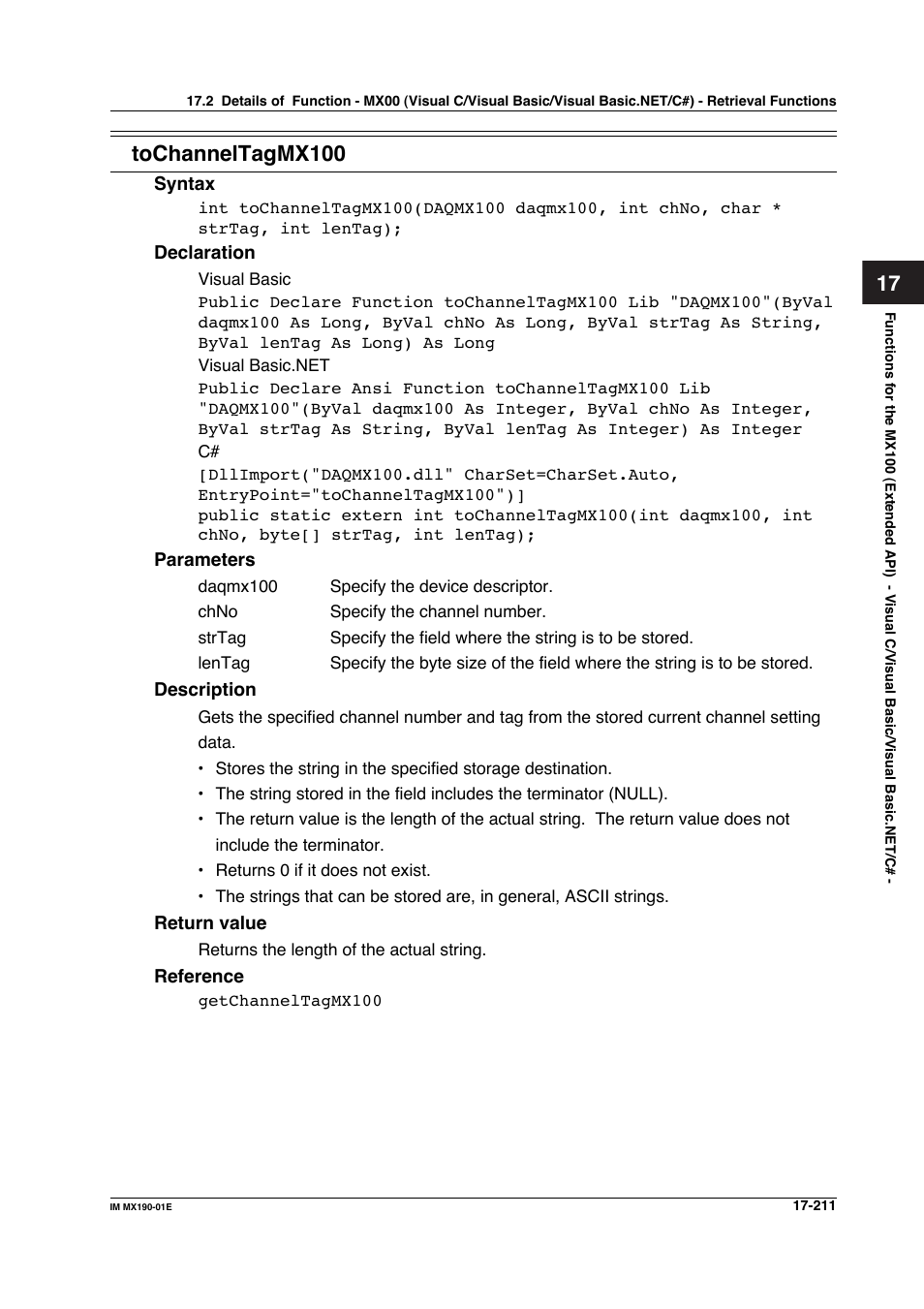 Yokogawa PC-Based MX100 User Manual | Page 945 / 1264