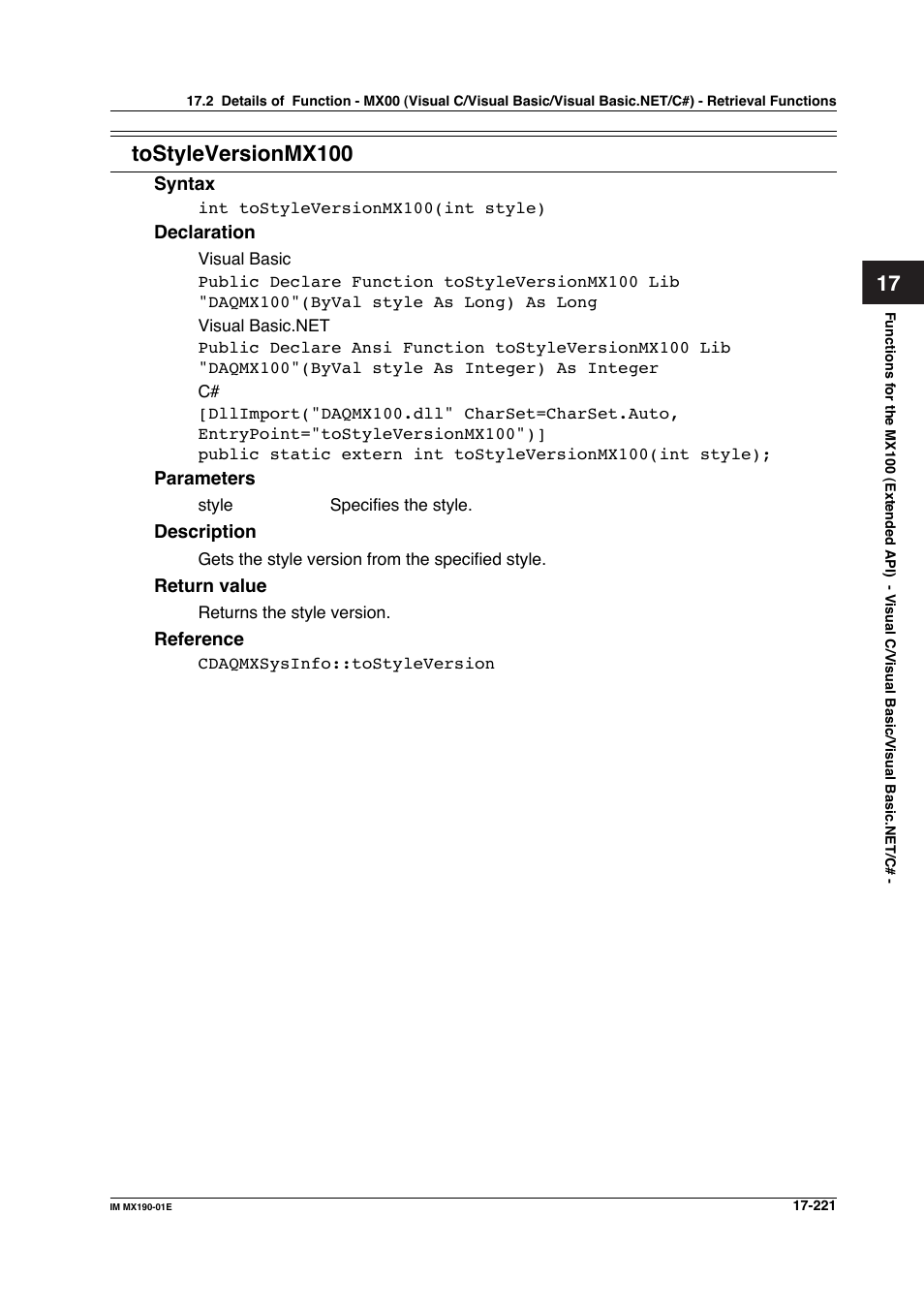 Yokogawa PC-Based MX100 User Manual | Page 955 / 1264