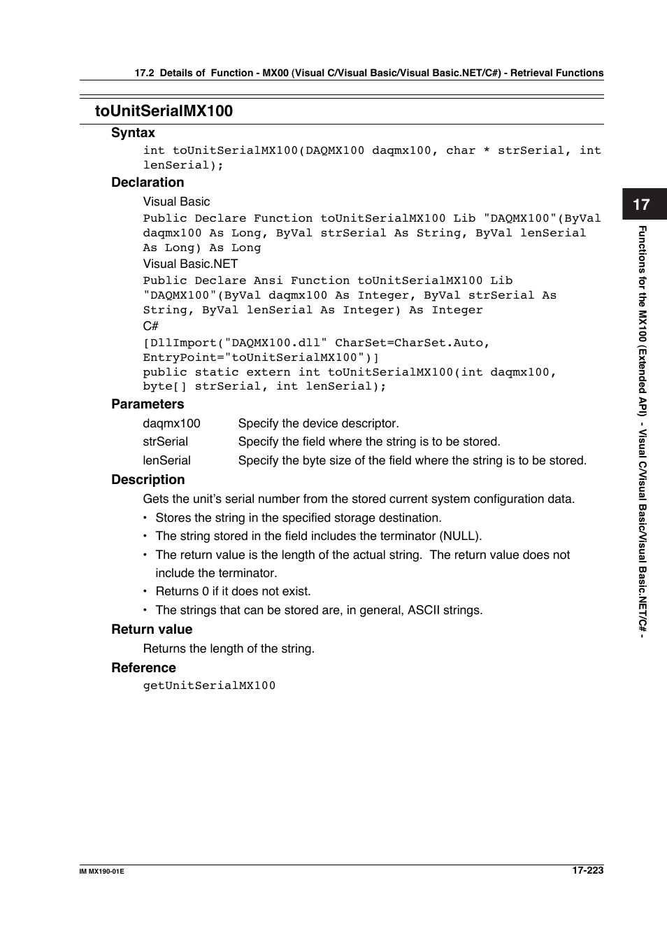 Yokogawa PC-Based MX100 User Manual | Page 957 / 1264