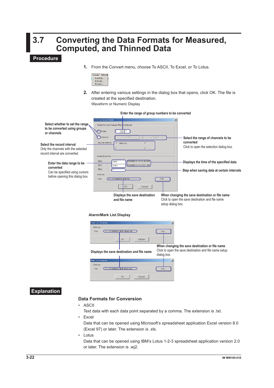 Yokogawa PC-Based MX100 User Manual | Page 41 / 76