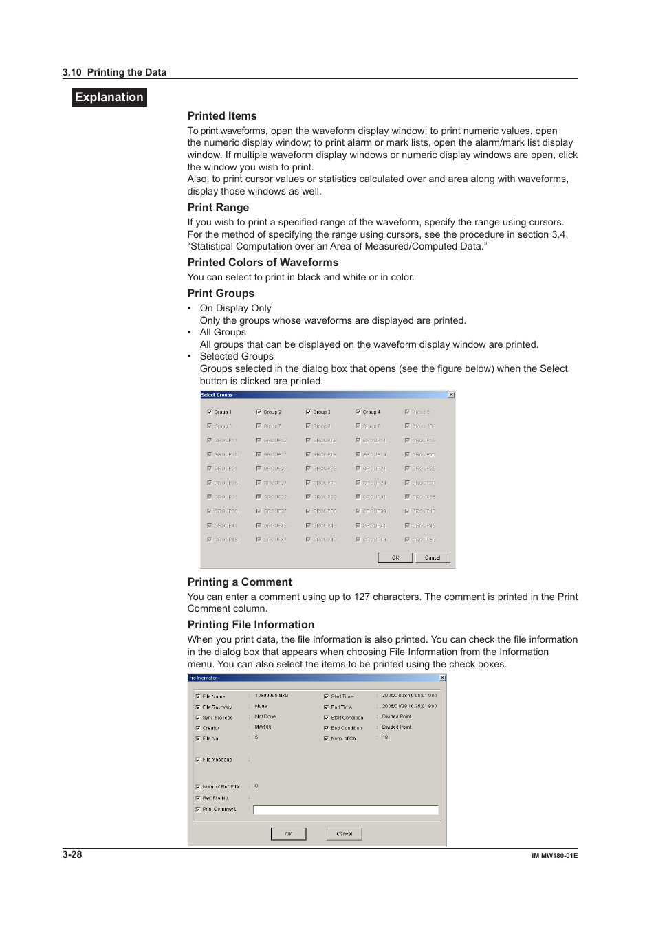 Yokogawa PC-Based MX100 User Manual | Page 47 / 76