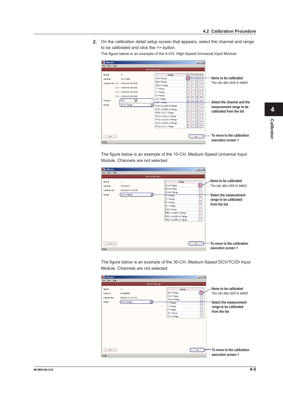 App index | Yokogawa PC-Based MX100 User Manual | Page 54 / 76