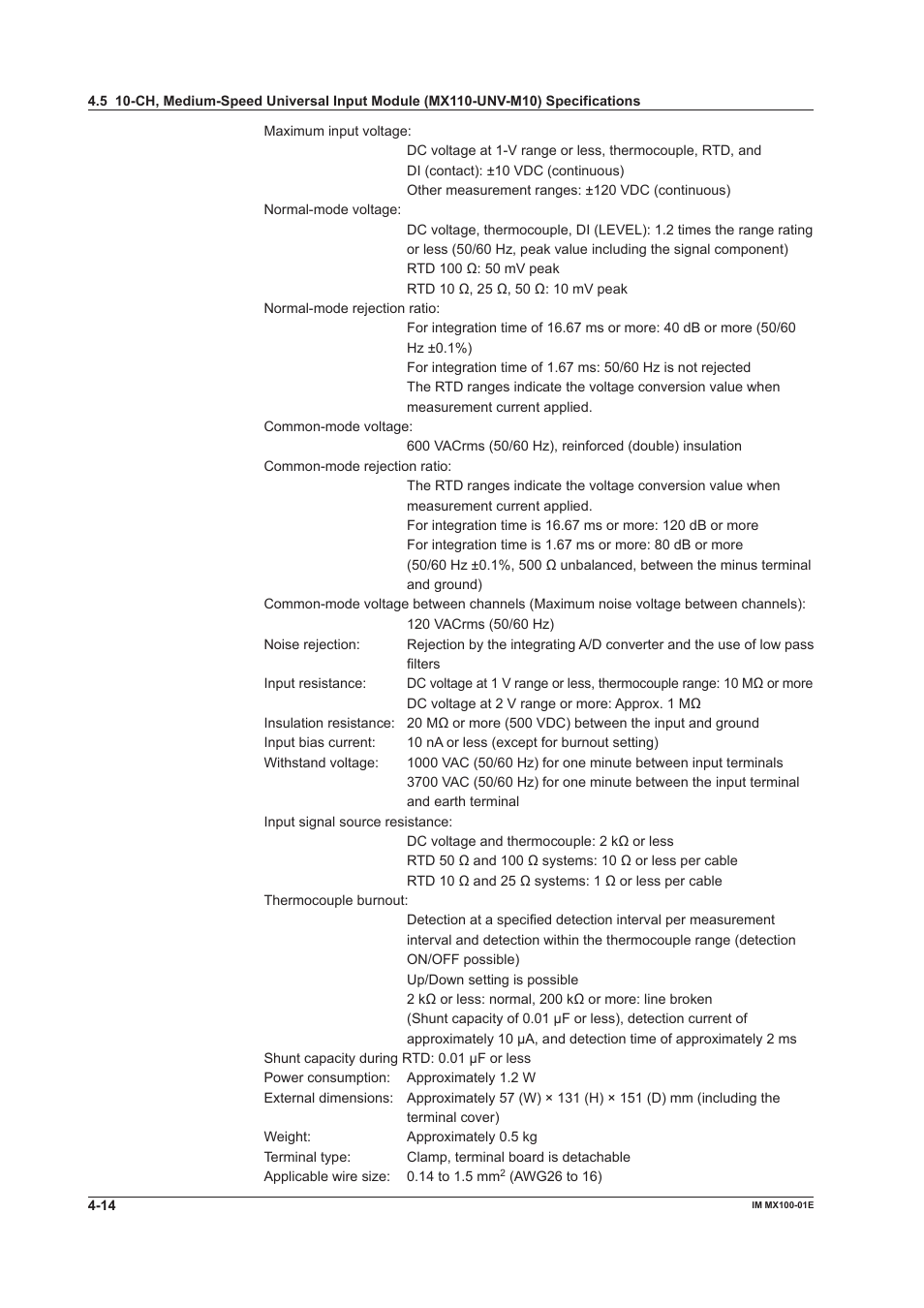 Yokogawa PC-Based MX100 User Manual | Page 102 / 133