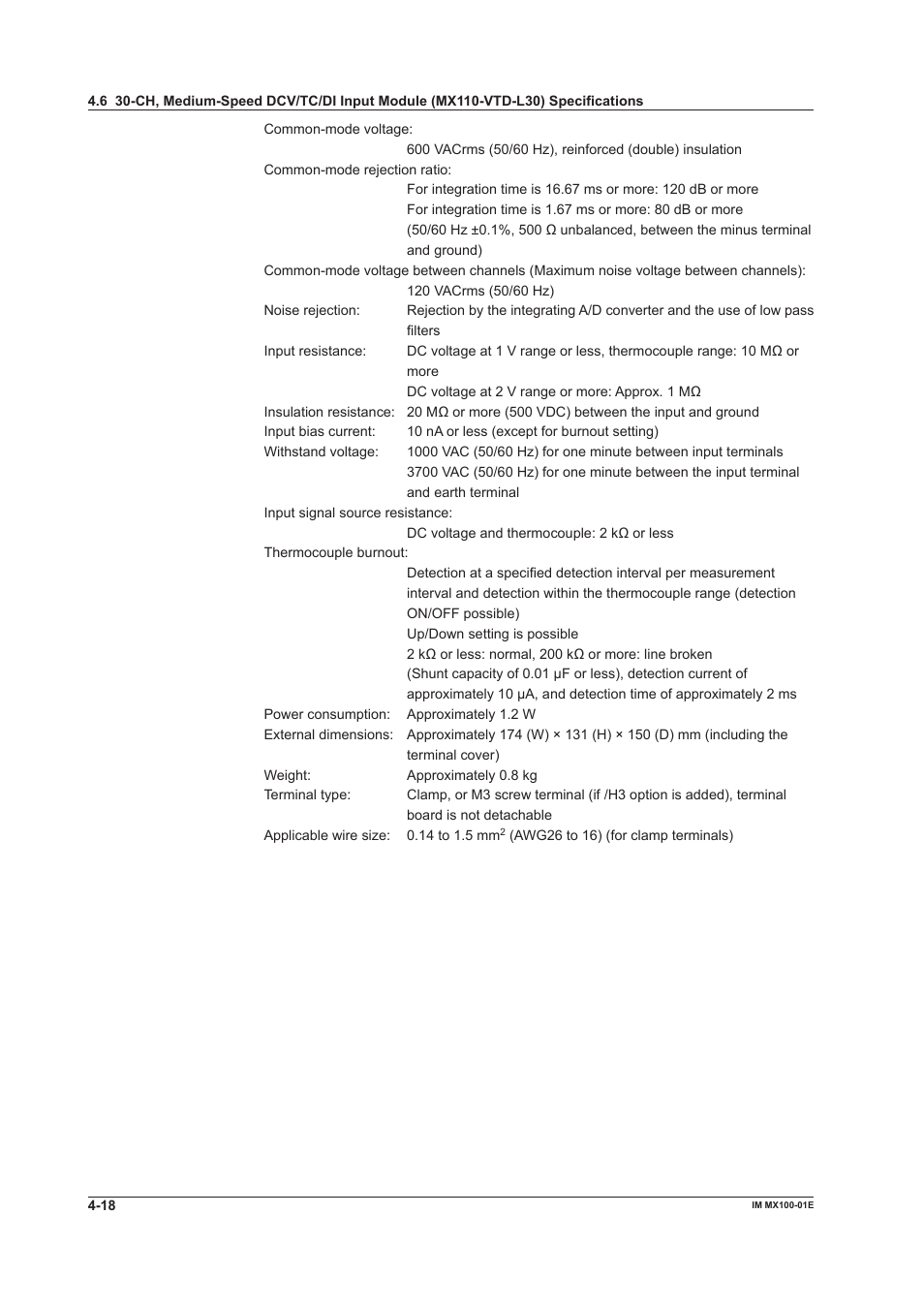 Yokogawa PC-Based MX100 User Manual | Page 106 / 133