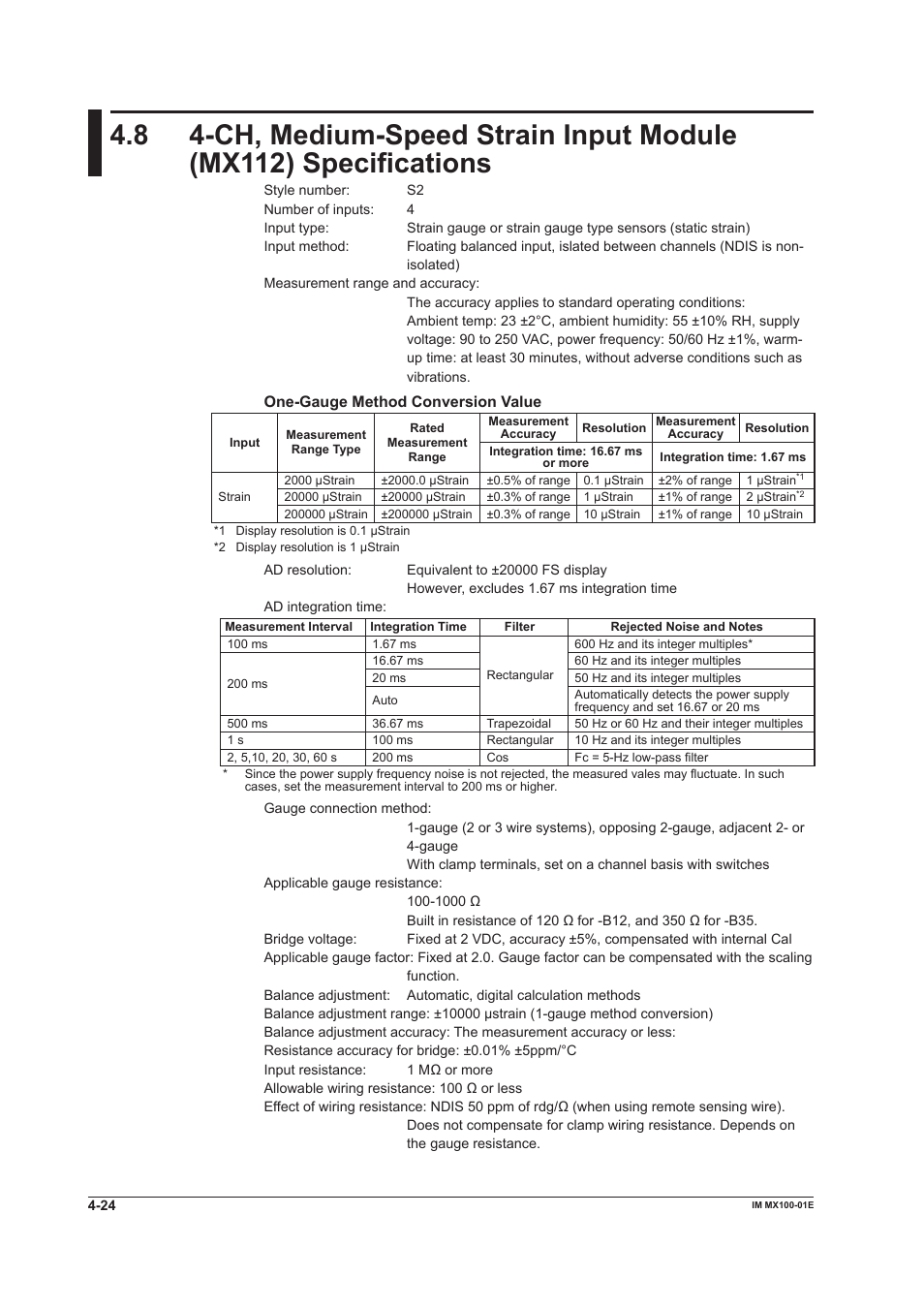 Yokogawa PC-Based MX100 User Manual | Page 112 / 133