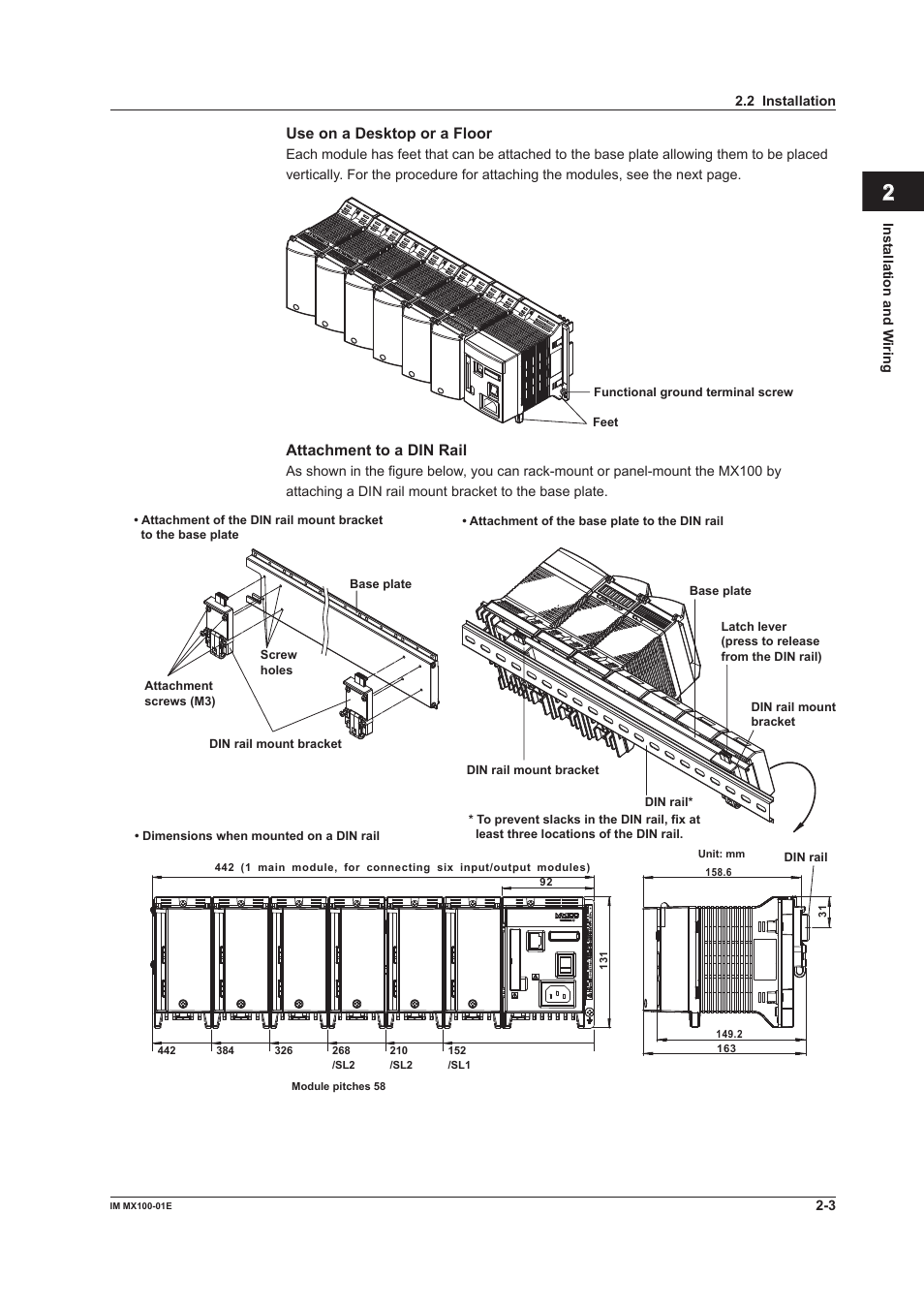 Index | Yokogawa PC-Based MX100 User Manual | Page 48 / 133