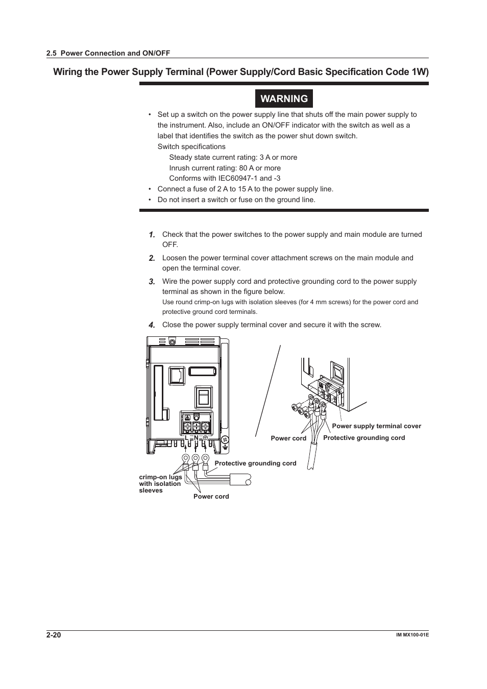 Yokogawa PC-Based MX100 User Manual | Page 65 / 133