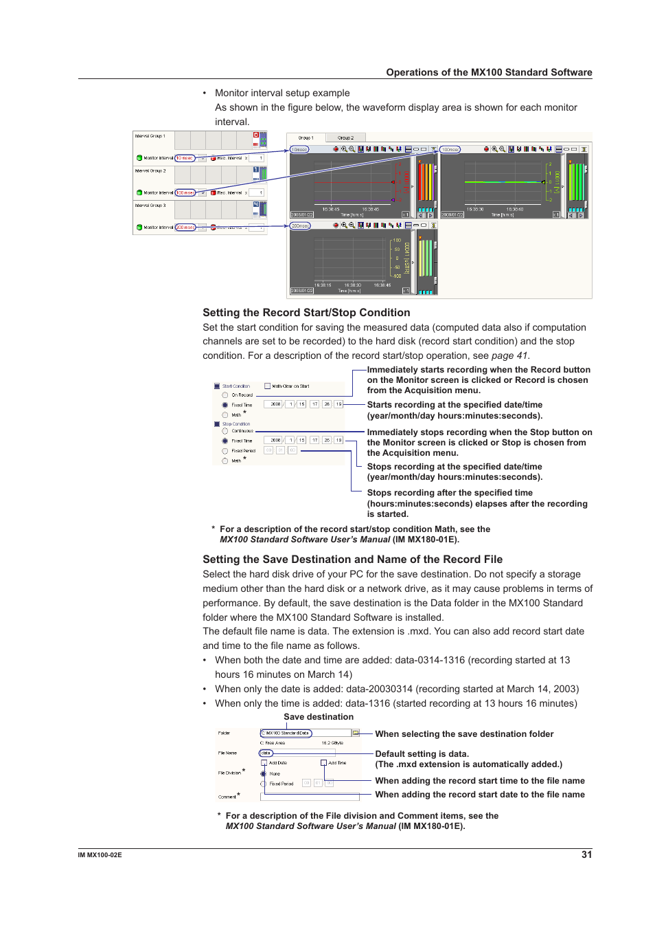 Yokogawa PC-Based MX100 User Manual | Page 31 / 53