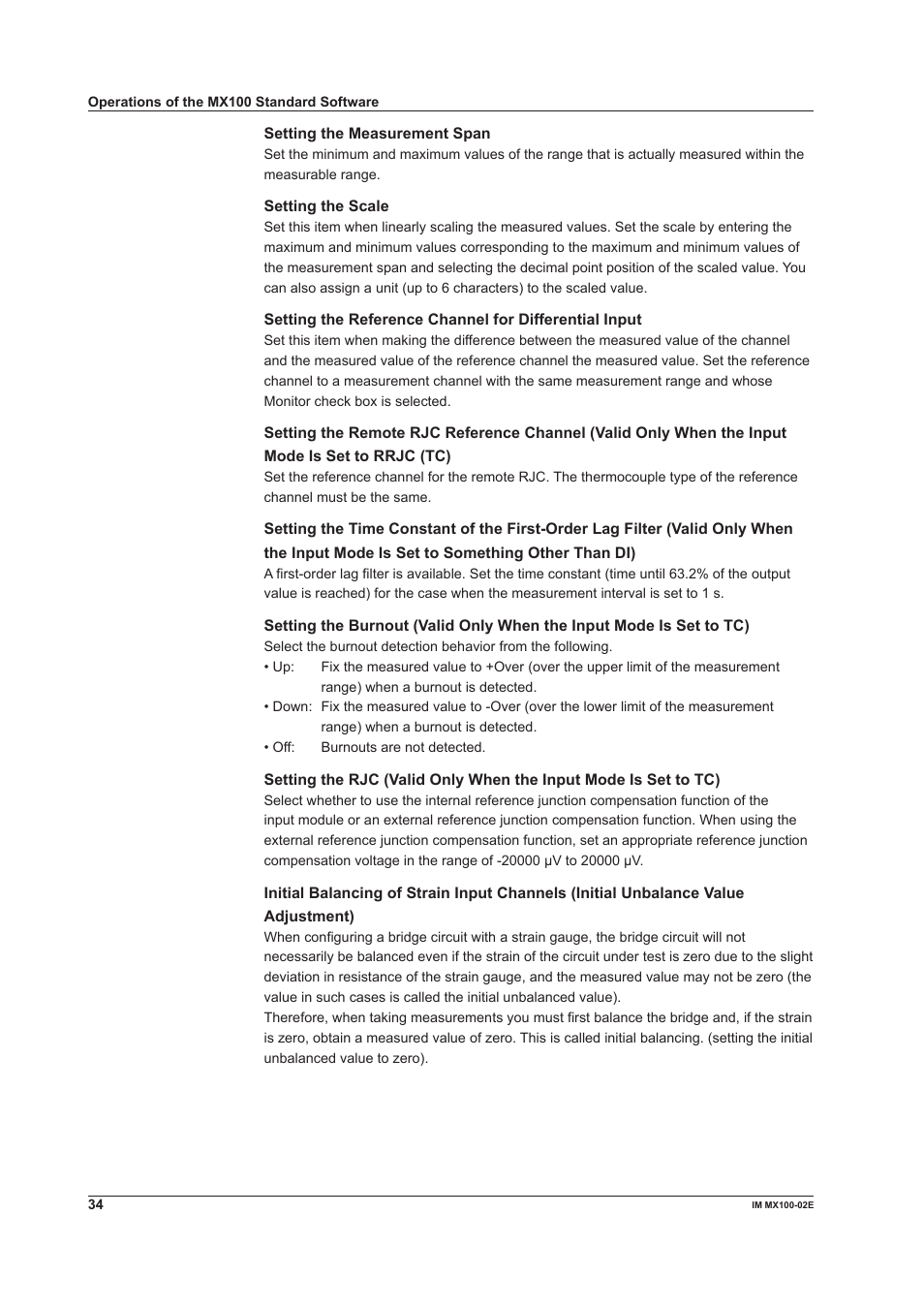Yokogawa PC-Based MX100 User Manual | Page 34 / 53