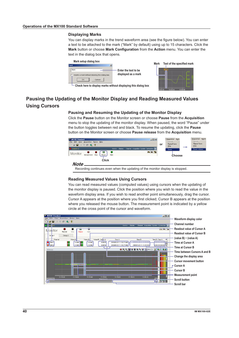 Yokogawa PC-Based MX100 User Manual | Page 40 / 53