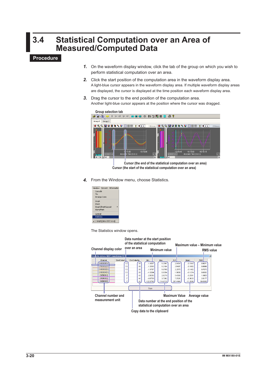 Yokogawa PC-Based MX100 User Manual | Page 101 / 141